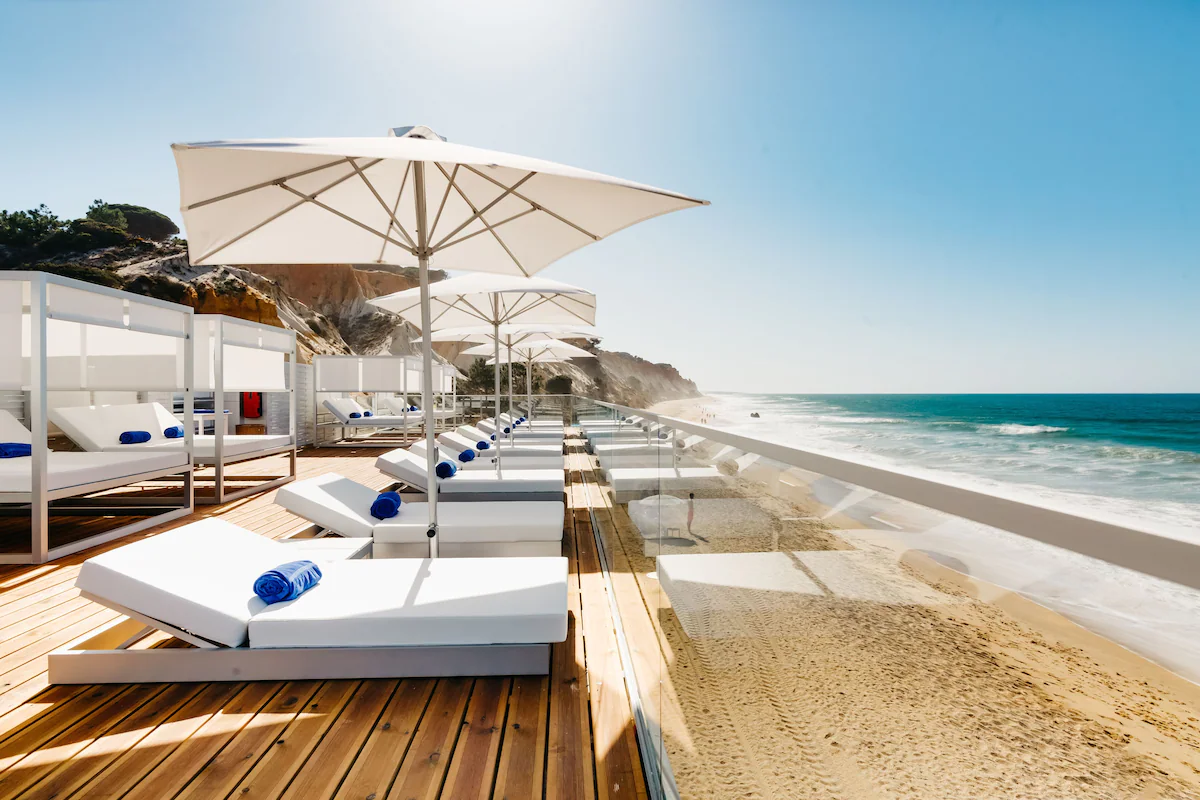 Pine Cliffs Resort Beach and Loungers