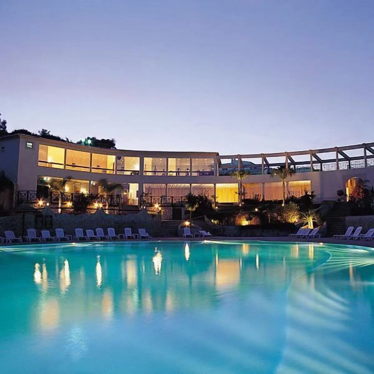 Quinta da Floresta Santo António Villas Golf Spa Pool Evening
