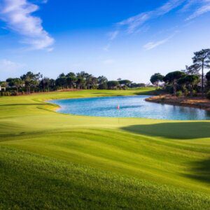 Quinta do Lago Larangal Course lake green