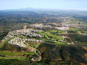 Santo Antonio Golf Course drone shot