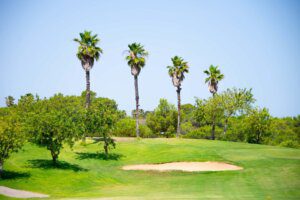 Castro Marim Golf Course fairway and bunker