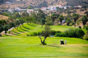 Castro Marim Resort fairway and lake