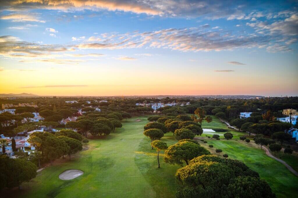 Dom Pedro Pinhal Golf Course hole 1