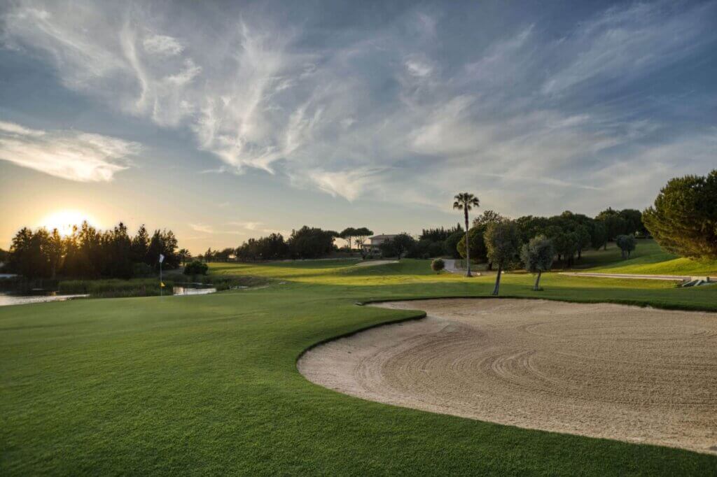 Dom Pedro Laguna Golf Course Bunker