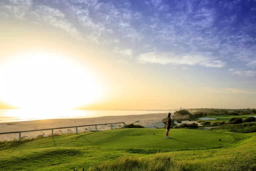Vale do Lobo Ocean golf course sunset