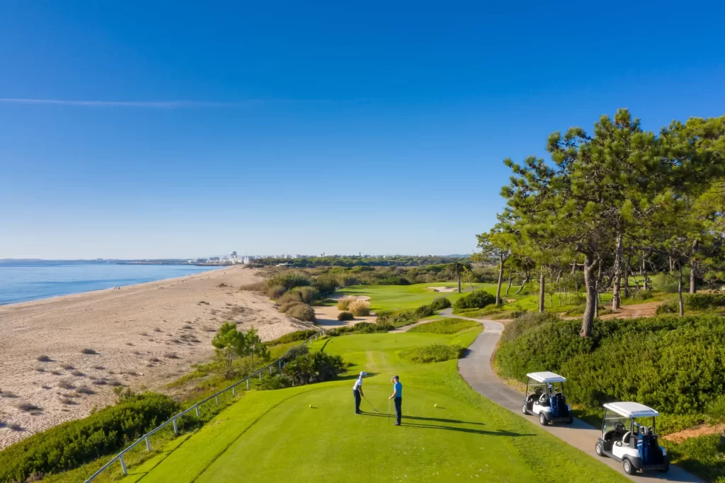Vale do Lobo Ocean golf course beach